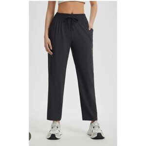 Baleaf Womens Large Lightweight Athletic Sweatpants With Pockets Black Comfort